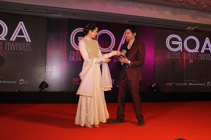 GOA Award Stage Moment