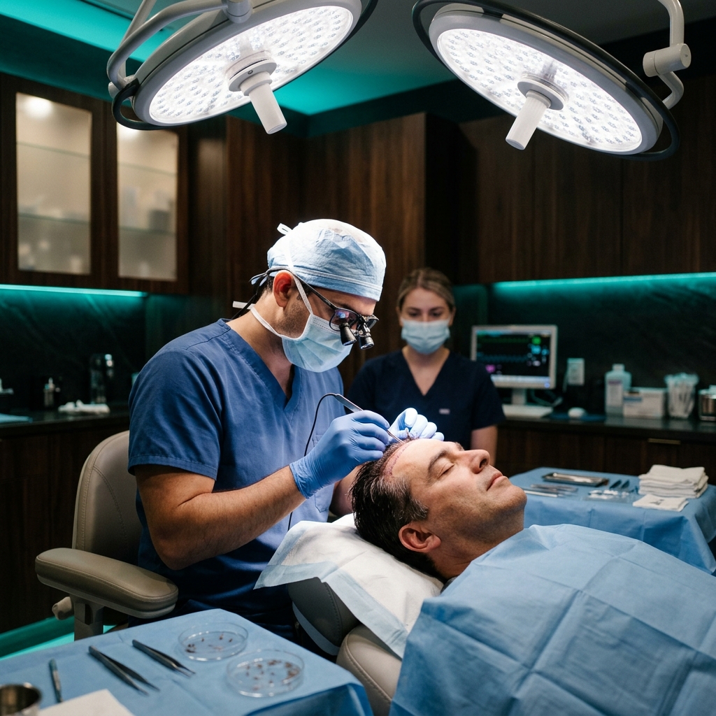 Hair Transplant Live Procedure