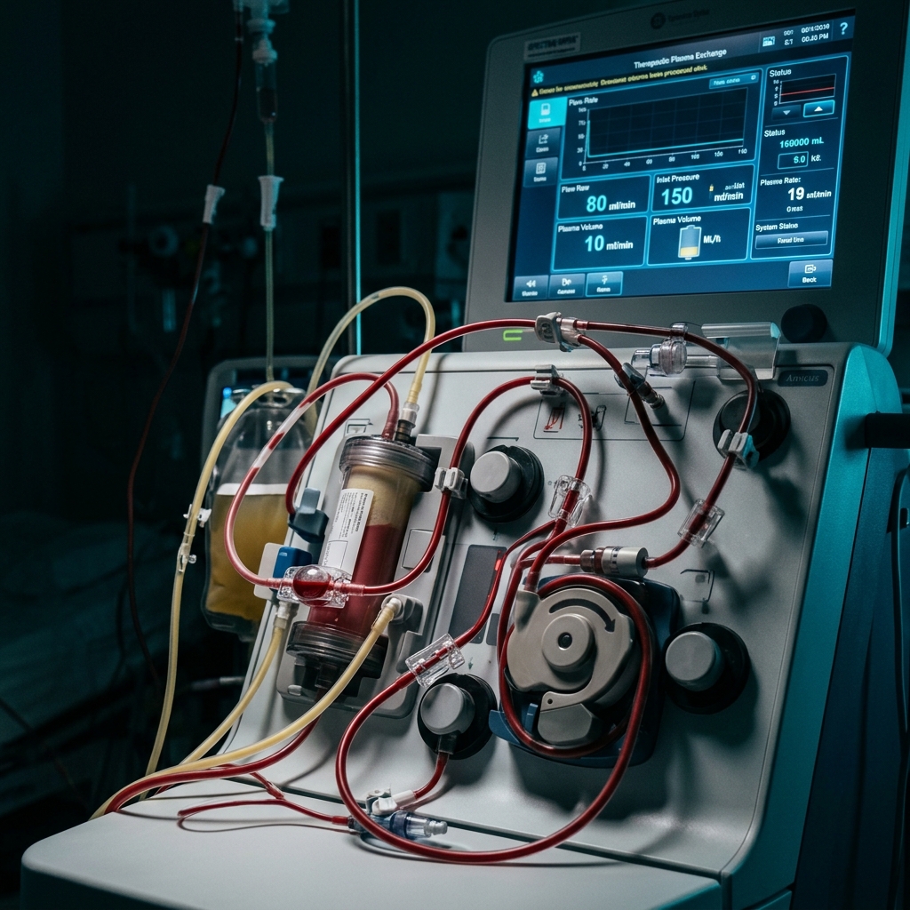 TPE Blood Filtration Procedure